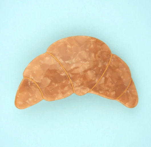 Coucou Suzette Croissant French Barrette Beige