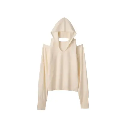 Knuth Marf slim hooded knit