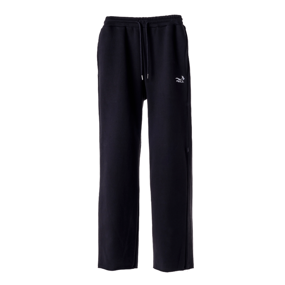 FEELS. STRAIGHT PANTS BLACK "DRESS CODE LINE"