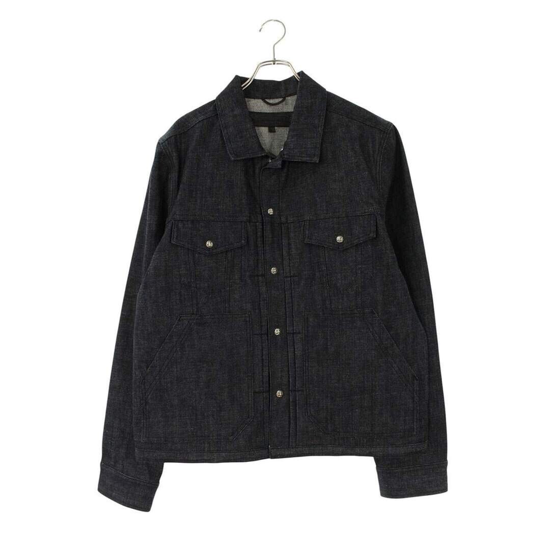 CHROME HEARTS WHIPLASH FBRC クロスボールボタンデニムジャケット