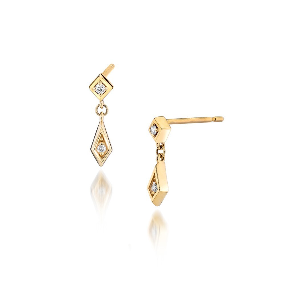 STAR JEWELRY K10 ピアス PRISM