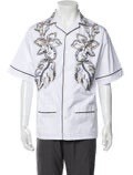 PRADA 2021 Floral Beaded Shirt