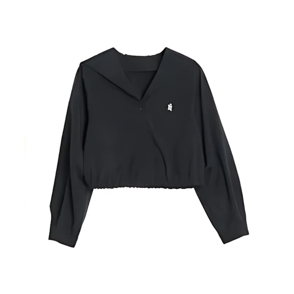 CALNAMUR SAILOR COLLAR BLOUSON