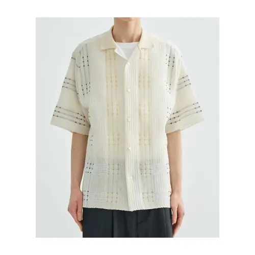 WRAPINKNOT KNIT S/S SHIRT