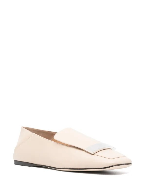 Sergio Rossi SR1 leather loafers