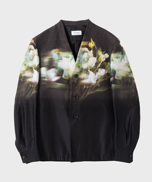 TAAKK TUCK IN FLOWER JACKET→SHIRTS