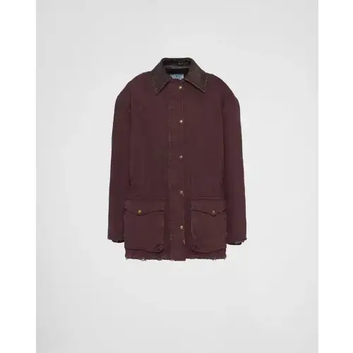 PRADA canvas jacket