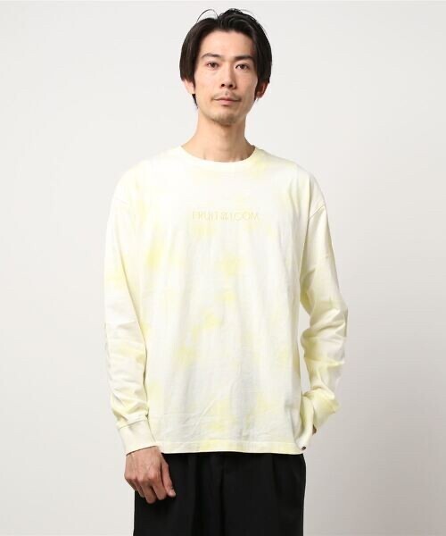 FRUIT OF THE LOOM タイダイ染めL/S Tシャツ