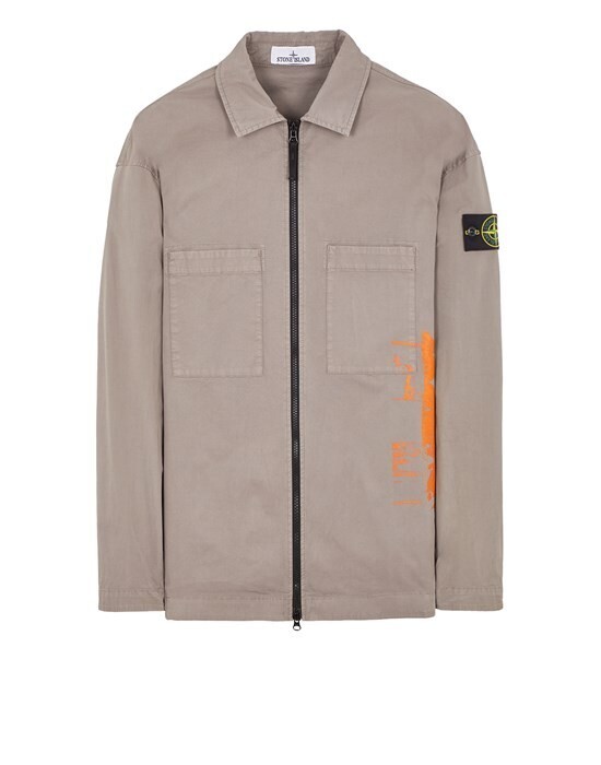 STONE ISLAND 'POSTER FOUR' PRINT_SUPIMA® COTTON TWILL STRETCH-TC