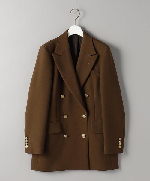 BEAUTY&YOUTH UNITED ARROWS 毛ブレンド ダブルジャケット