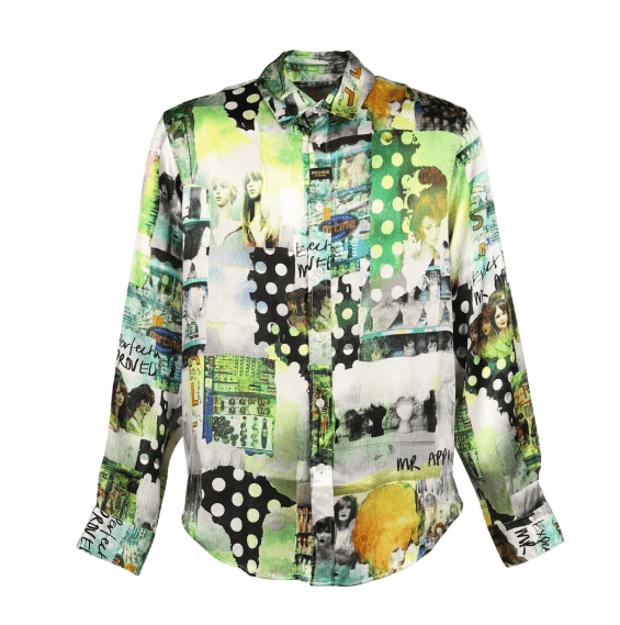 Martine Rose CLASSIC SHIRT / GRN WIGZ GRN