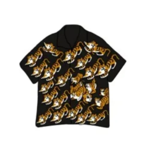 HUMAN MADE Tiger Gauze Aloha Shirt