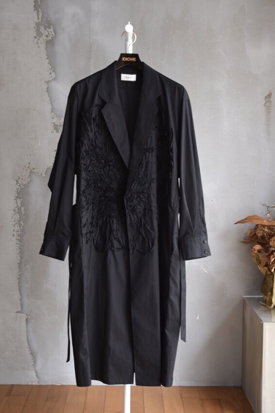 TAAKK TAPE EMBROIDERY LONG SHIRTS