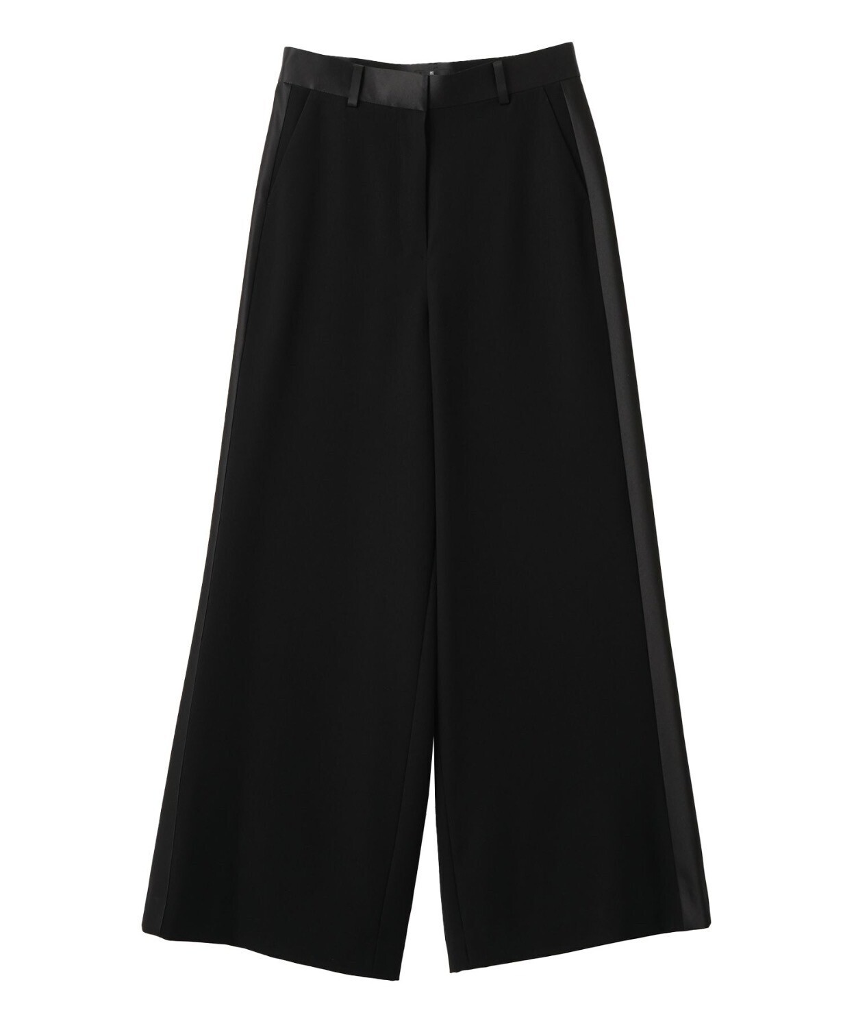 LANVIN COLLECTION ジェットブラックパンツ