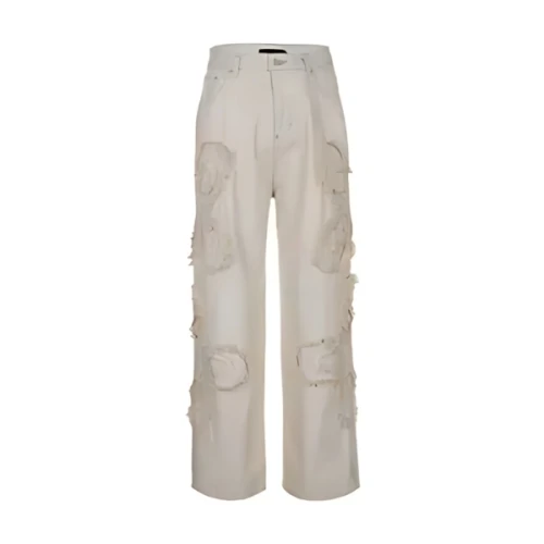 SURGERY Clover Logo Patch Jeans