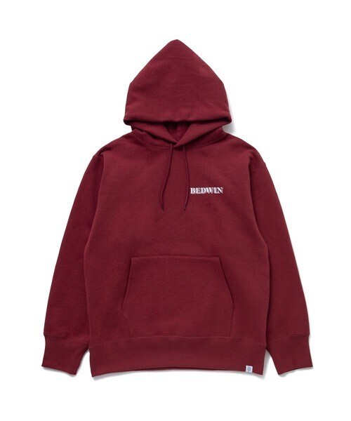 BEDWIN & THE HEARTBREAKERS L/S PRINTED HOODED SWEAT 'FRANKLIN'