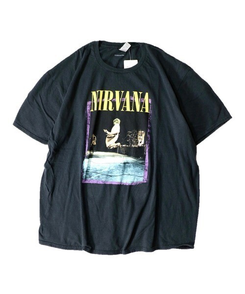 THRIFTY LOOK THRIFTY'NIRVANA'TEEニルヴァーナSS T-シャツ