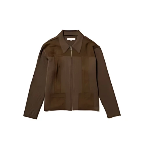 Sasquatchfabrix. SYNTHETIC SUEDE ZIP UP KNIT
