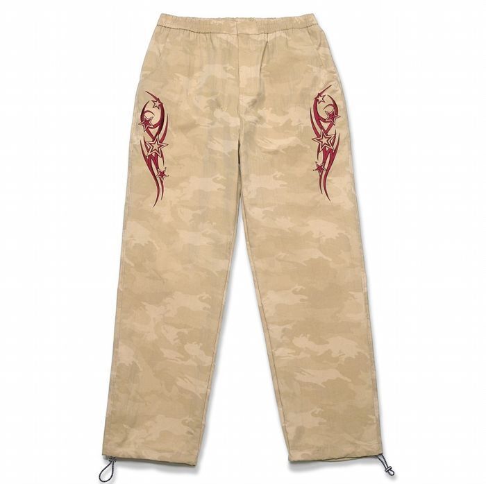 YOUTHBATH Wide Camo String Banding Pants