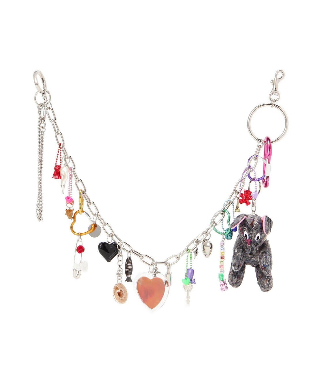 doublet KEY CHAIN WITH DOG DOLL
