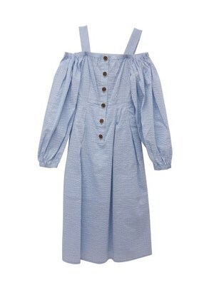 Honey mi Honey stripe 2way one-piece