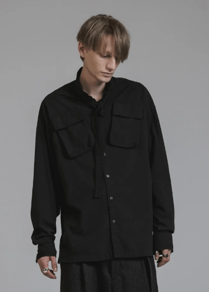 THE VIRIDI-ANNE SHIRT WITH TIE