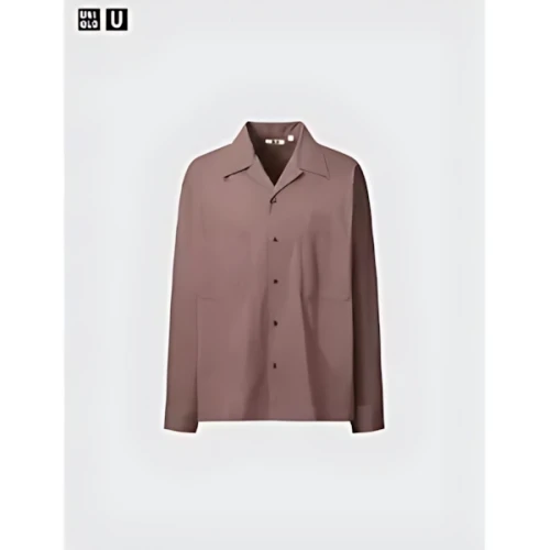 UNIQLO オープンカラーシャツ