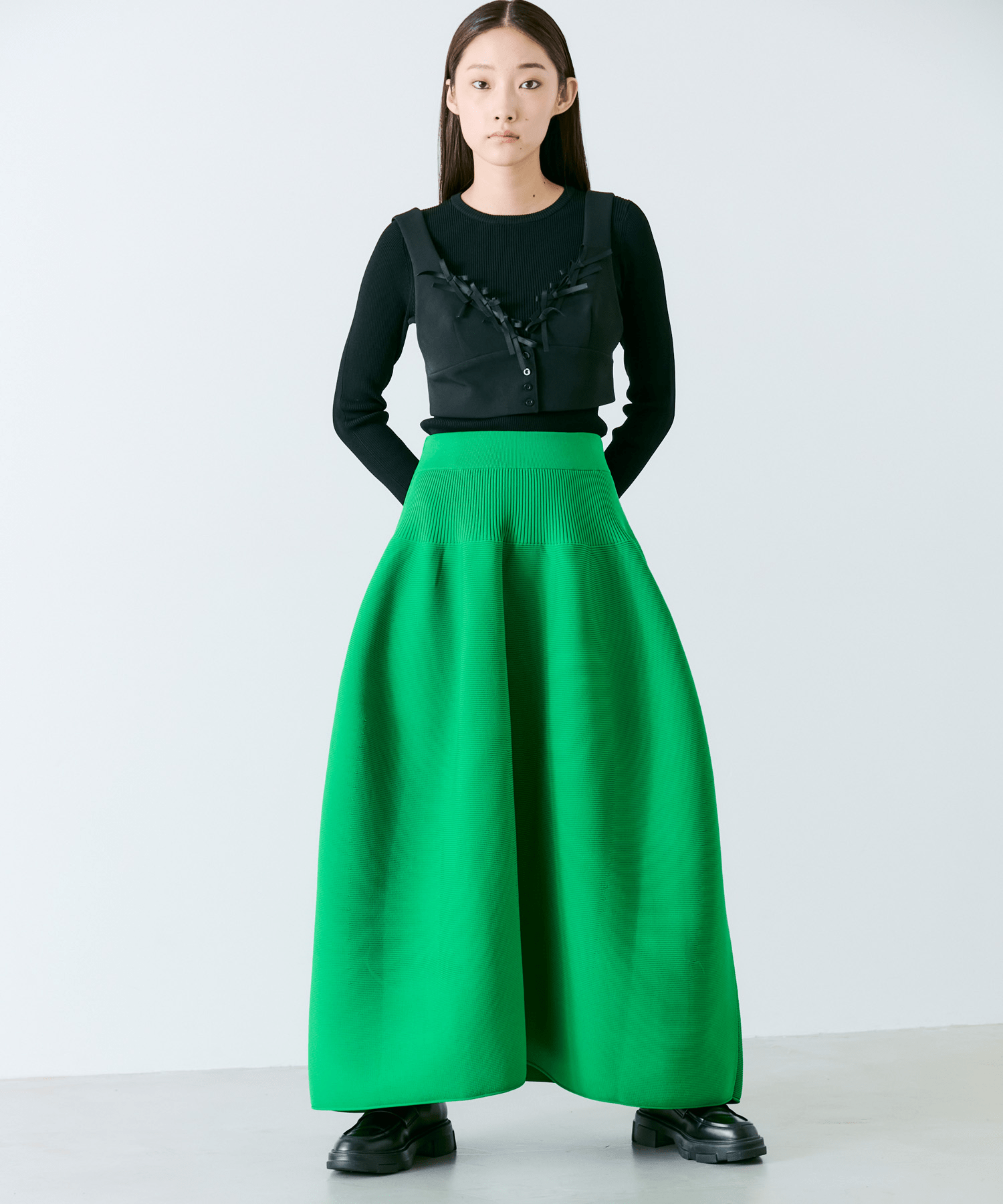LAEMUSE VOLUMINOUS FLARED SKIRT