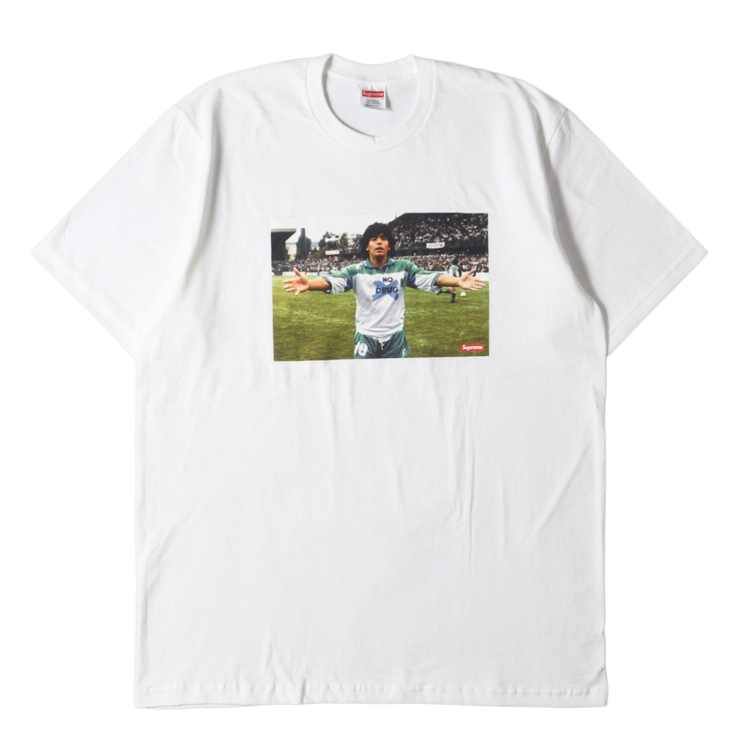 Supreme 24SS マラドーナ フォト Tシャツ(Maradona Tee)