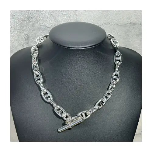 HERMES シェーヌダンクル GM ネックレス
