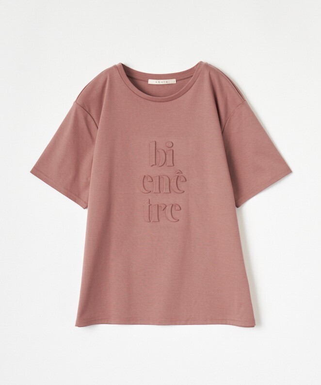 Stola. エンボスロゴTシャツ