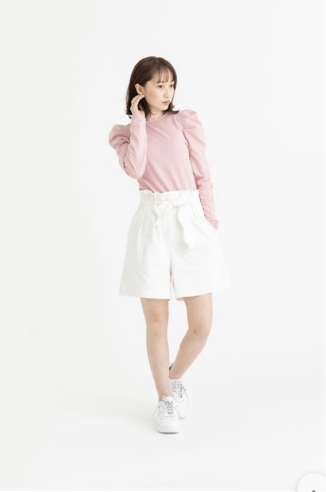 mite highwaist Tak half pants