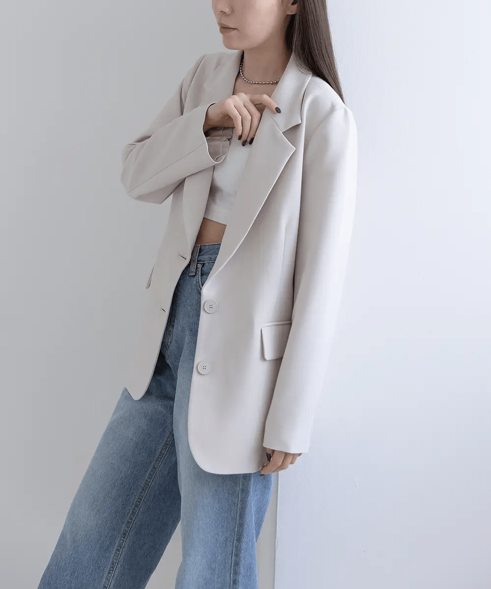 Jolie Mallette 2WaySleeve Slit Jacket