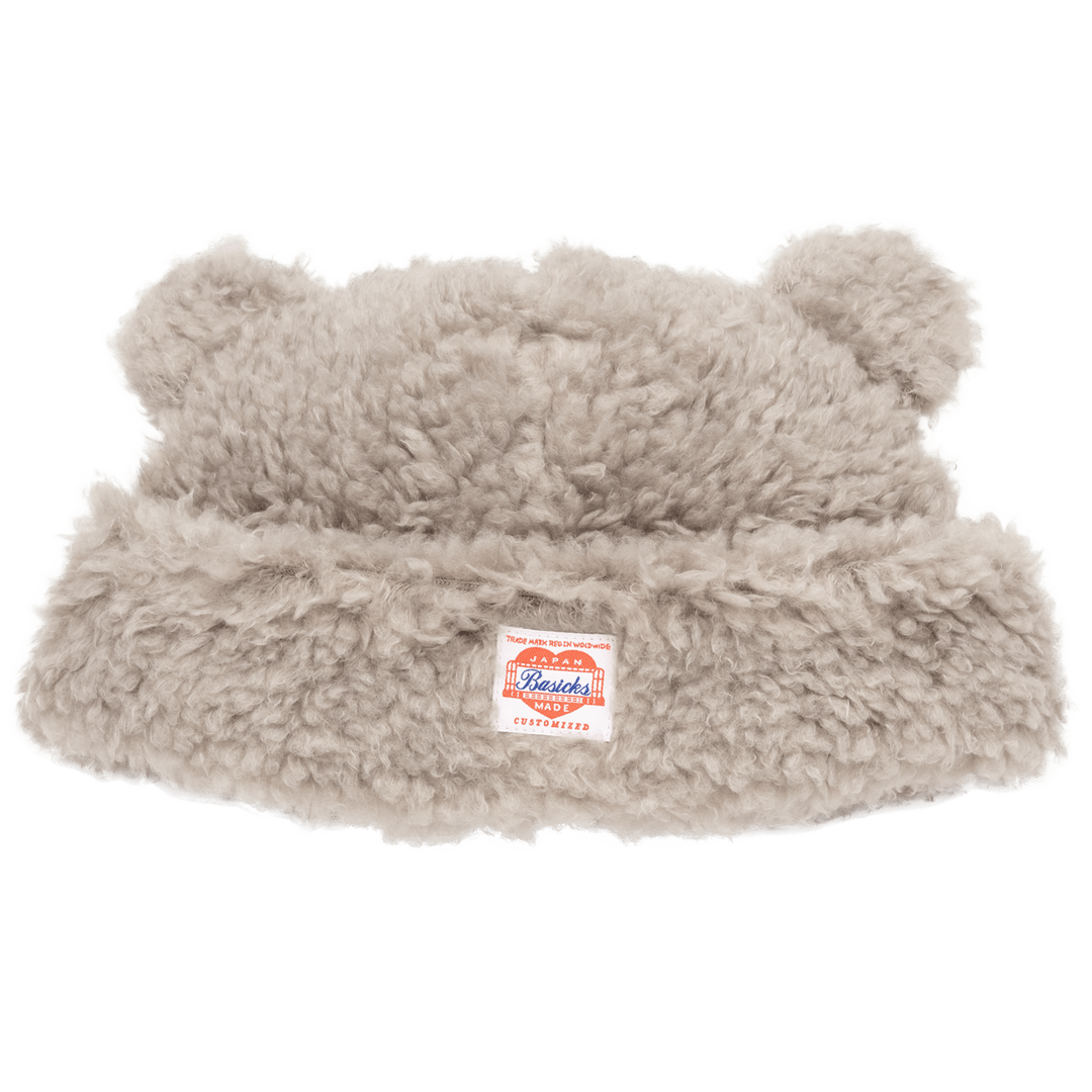 BASICKS BEAR BEANIE(GRAY)