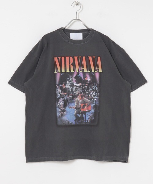 NIRVANA URBAN RESEARCH iD　NIRVANA SHORT-SLEEVE T-SHIRTS