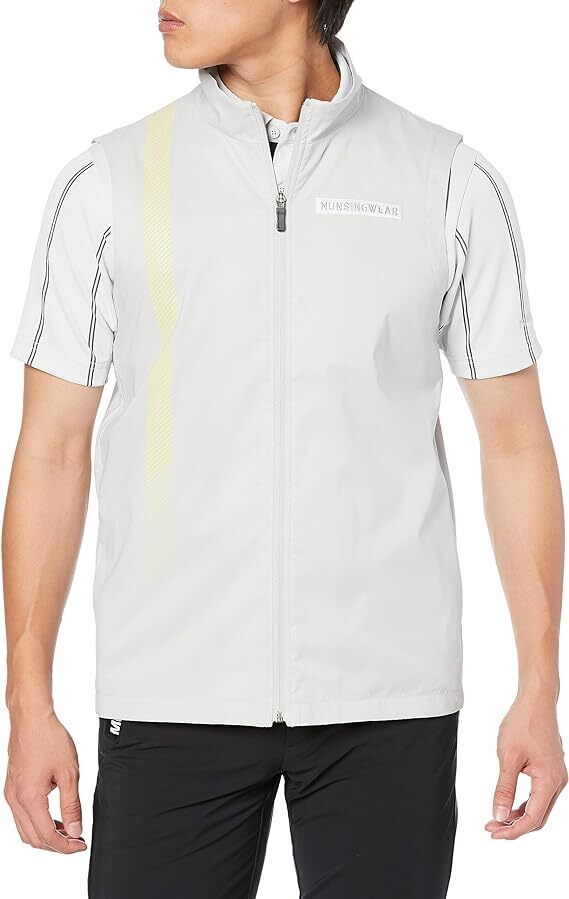 Munsingwear アウターベスト フルジップ グラデーションプリント