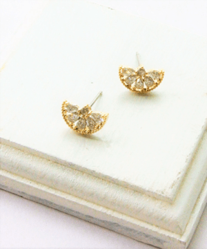 trim 【t-1177P?】キュービックジルコニアピアス