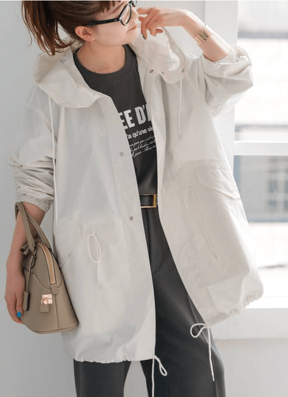Spick & Span P/Ny 撥水スノーカモパーカーコート