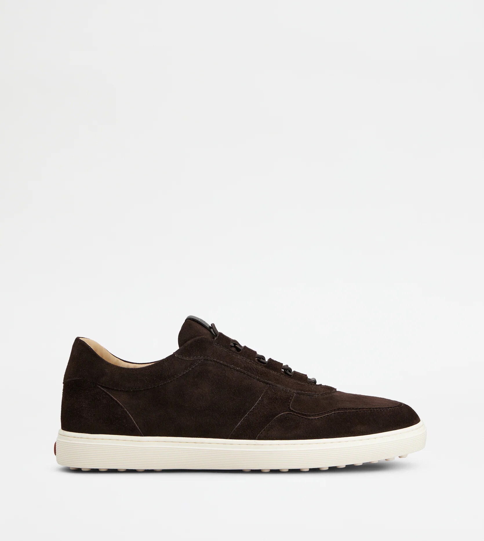 Tod's レッド ドット パシュミー スエード スニーカー