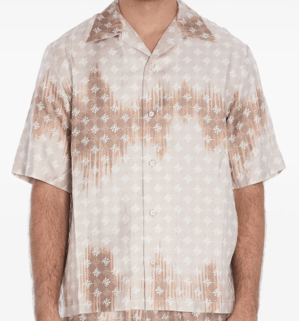 AMIRI モノグラム柄のシャツ