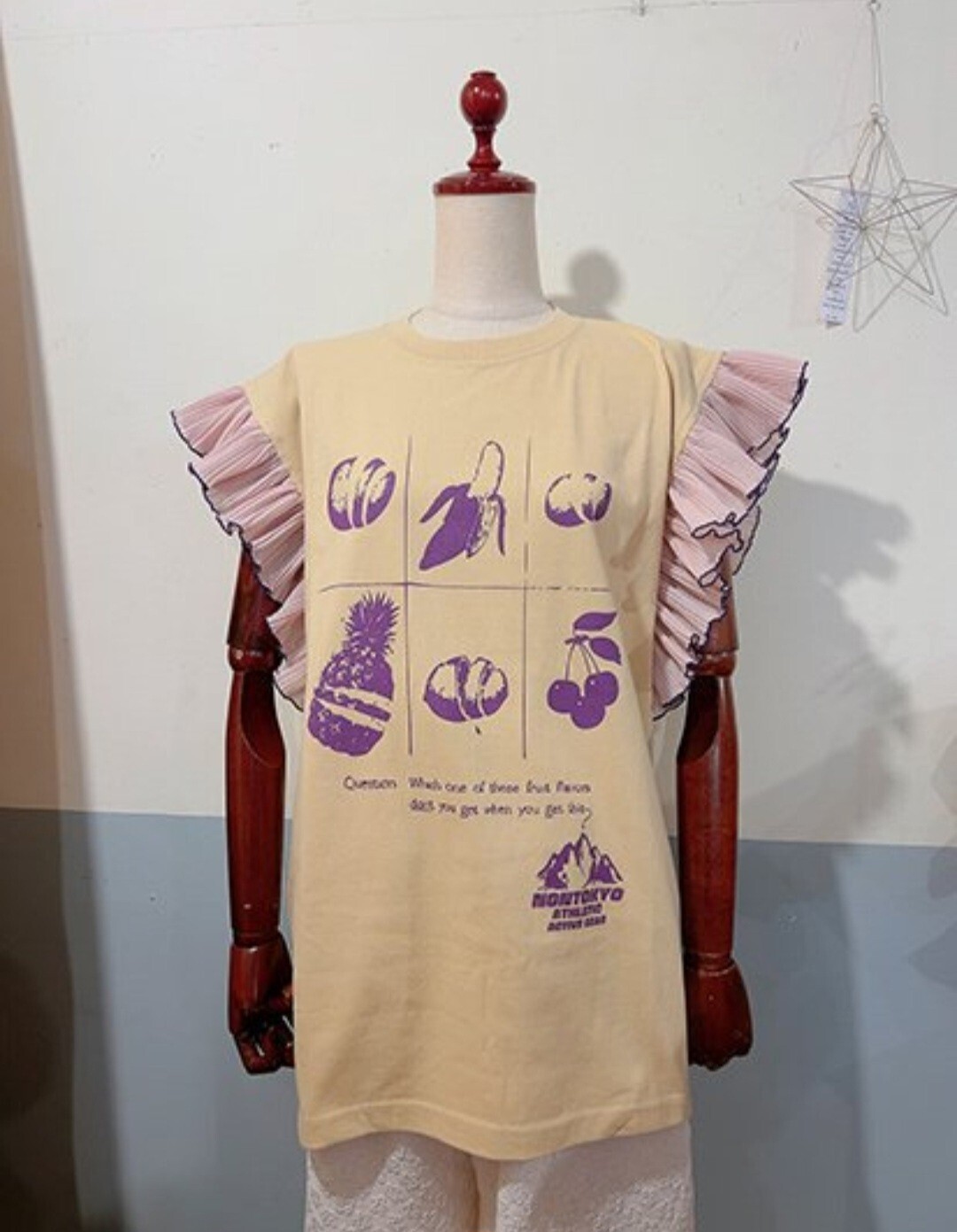 NONTOKYO NONTOKYOフリルスリーブTシャツ