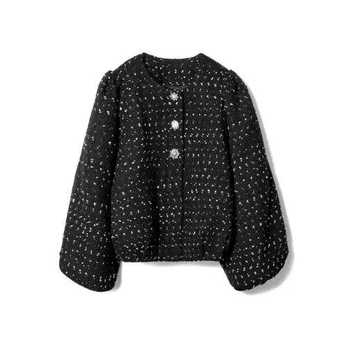 ROSY LUCE SUGAR BOUCLE TWEED JACKET