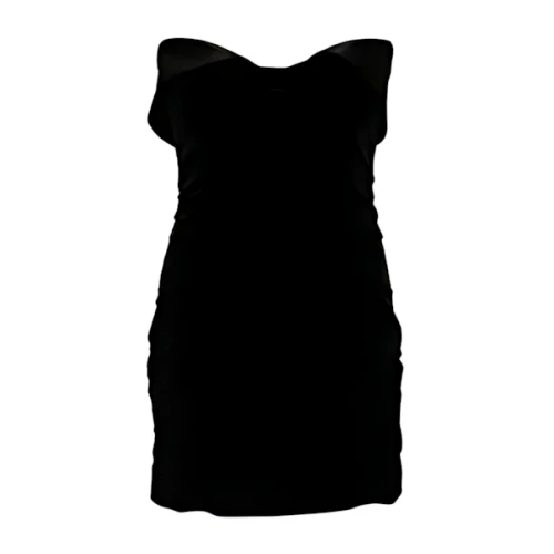 Mugler ベルベット ミニドレス