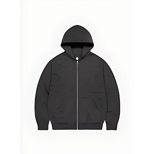 Sunlove Capital Zip Up Hoodie Charcoal