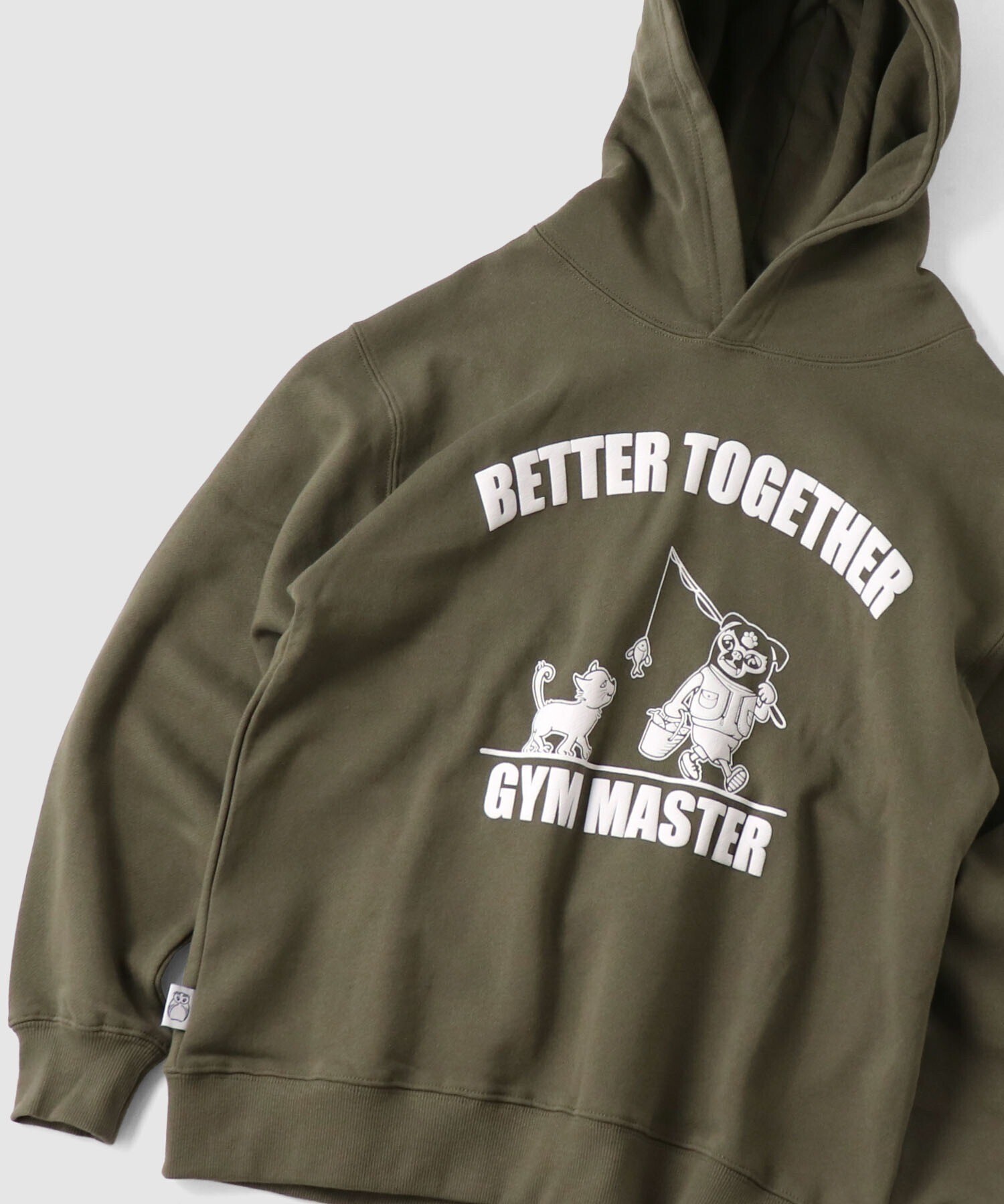 gym master 10.3oz BETTER TOGETHERスウェットプルパーカー