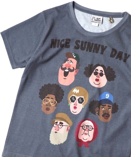 gym master 5.8oz T/CドライNICE SUNNY DAY Tee
