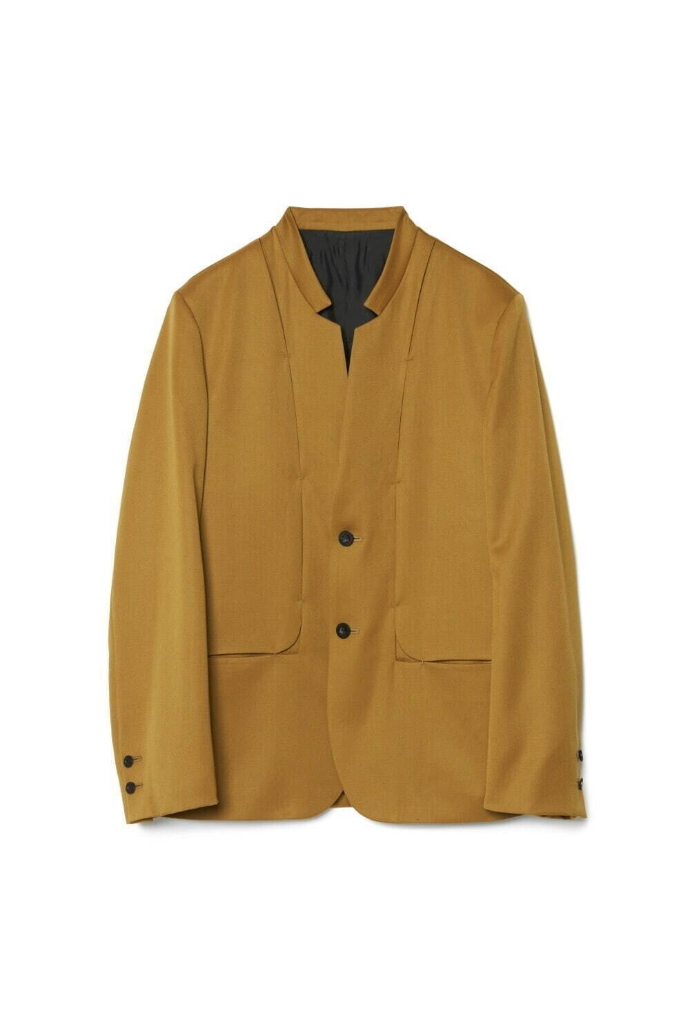IRENISA LAPEL LESS CUTTING JACKET