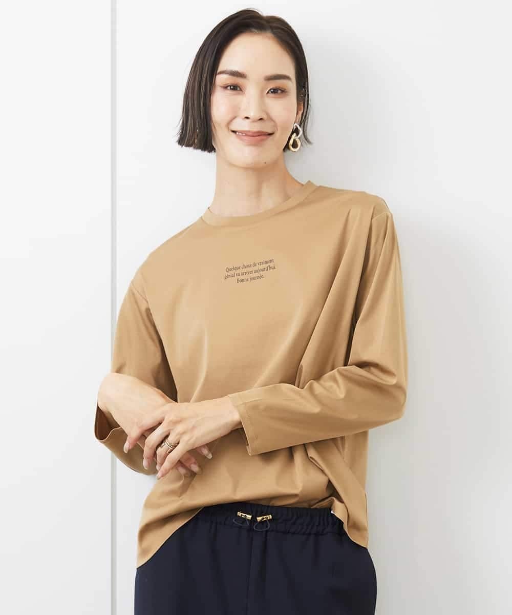 Michel Klein ロングスリーブロゴTシャツ
