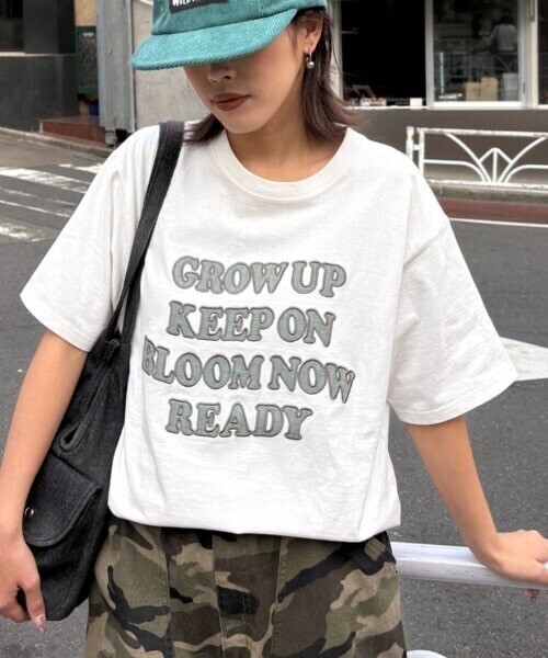 CIAOPANIC TYPY 【UNISEX】アソート柄アップリケTEE