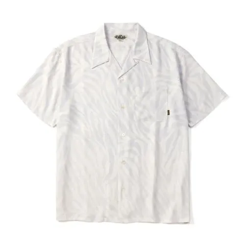 CALEE ZEBRA FLAME PATTERN S/S SH ＜EXCLUSIVE＞